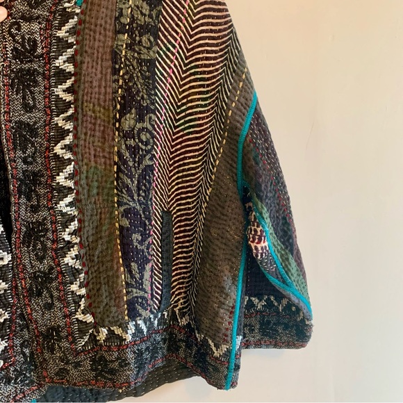 Ralli Stand Collar Cropped Jacket by Mieko Mintz
Hold for Pam Do Not Buy - Picture 4 of 9